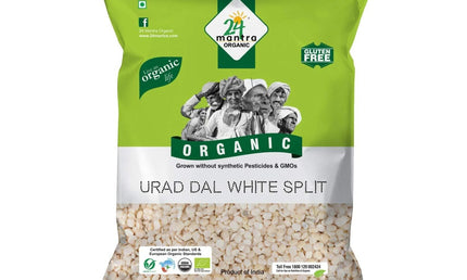 24 Mantra Organic Urad White Whole 32oz
