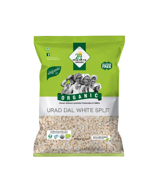 24 Mantra Organic Urad White Whole 32oz