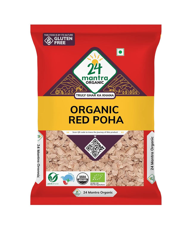 24 Mantra Organic Red Poha 32oz