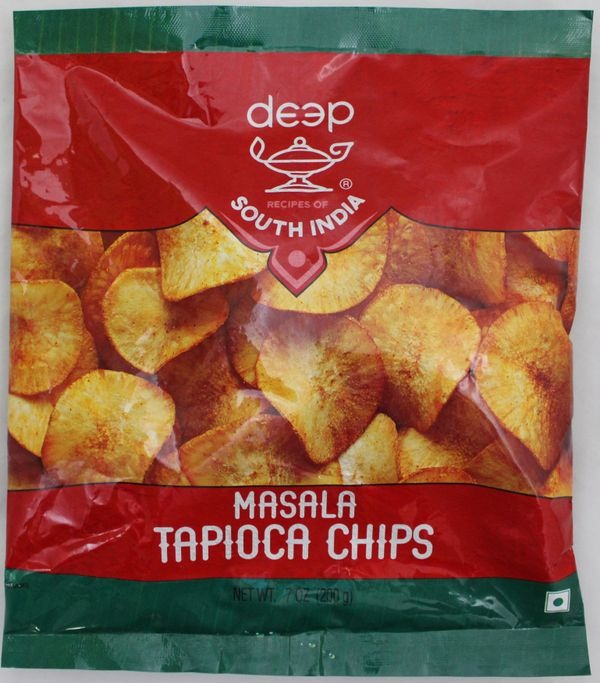 Deep Masala Tapioca Chips 7oz