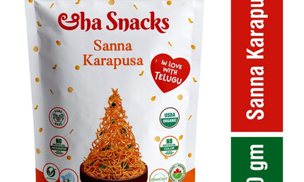 Eha Snacks Organic Sana Karapusa 6oz