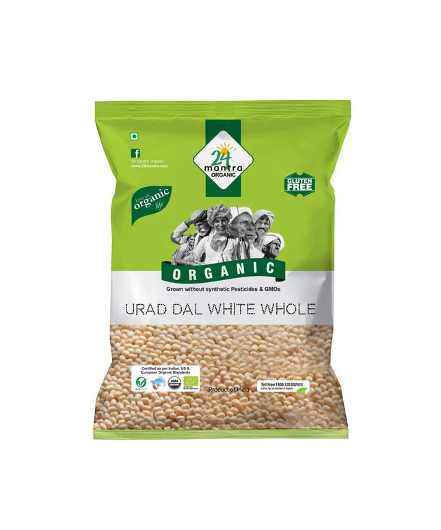24 Mantra Organic Urad White Whole 64oz