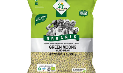 24 Mantra Organic Green Moong Bean 32oz