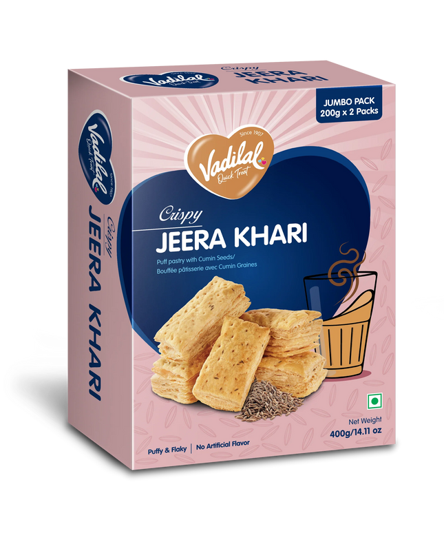Vadilal Crispy Jeera Khari 14.11oz