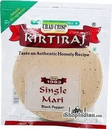 Kirtiraj Single Mari Black Pepper Papad
