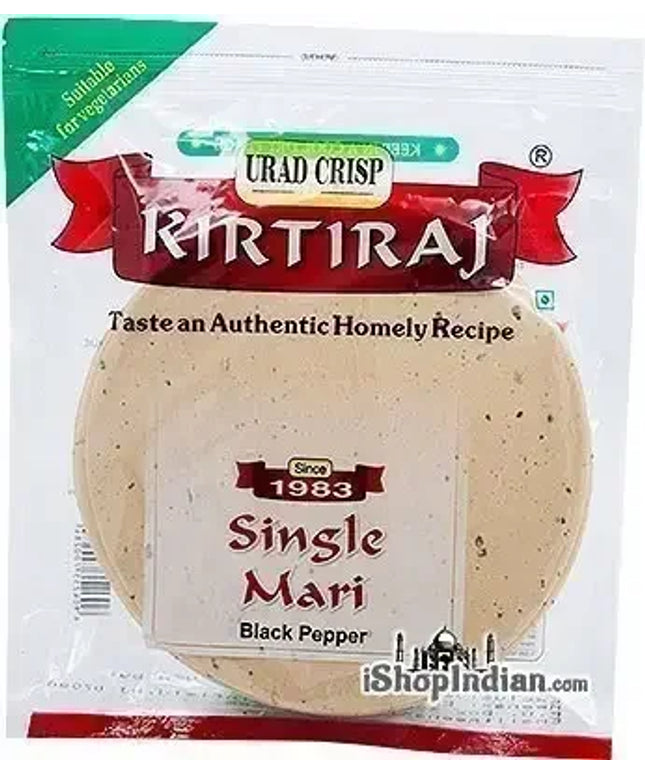 Kirtiraj Single Mari Black Pepper Papad