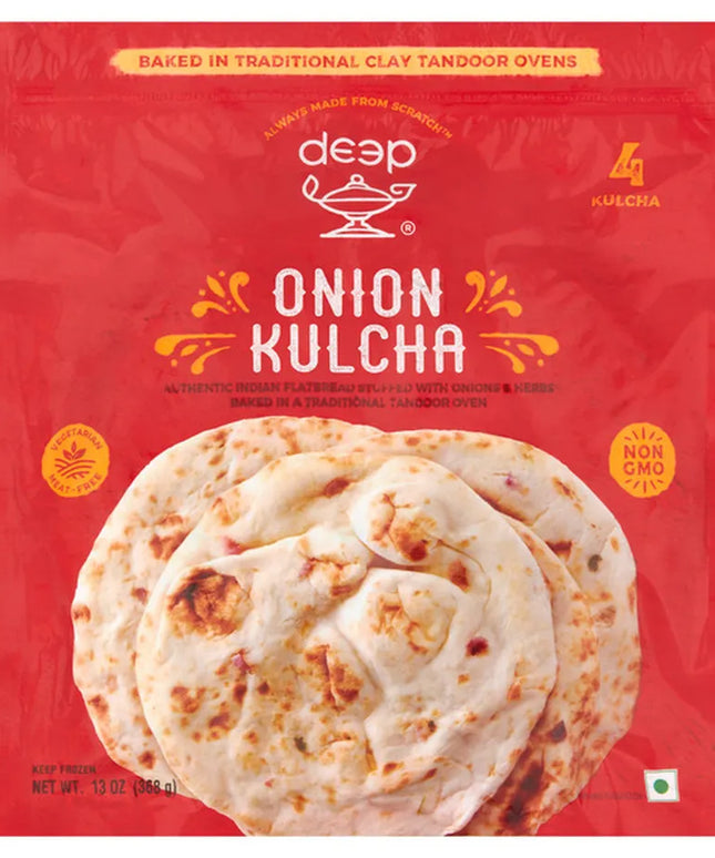 Deep Onion Kulcha 4Pcs