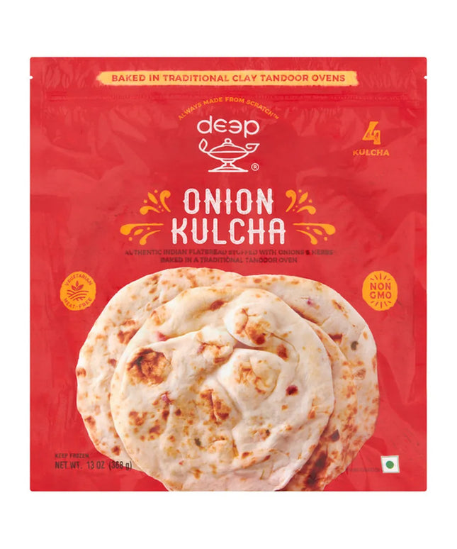 Deep Onion Kulcha 4Pcs