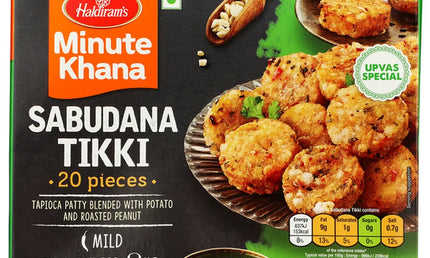 Haldiram's Frozen Sabudana Tikki 20pcs