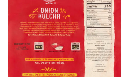 Deep Onion Kulcha 4Pcs