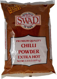 Swad Chilli Powder Extra Hot 3.5lb