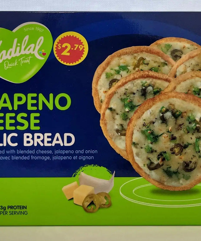 Vadilal Jalapeno Cheese Garlic Bread 6.34oz