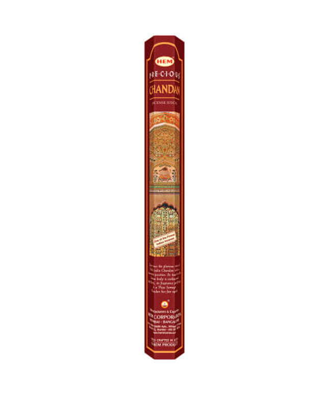 HEM Precious Chandan Incense Sticks(20 sticks)