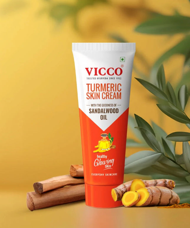 Vicco Turmeric Skin Cream Sandalwood Oil