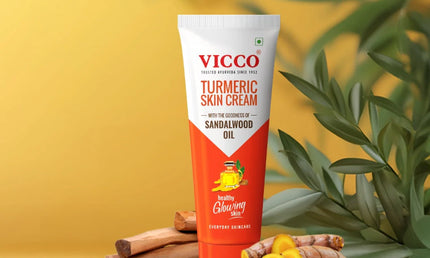 Vicco Turmeric Skin Cream Sandalwood Oil