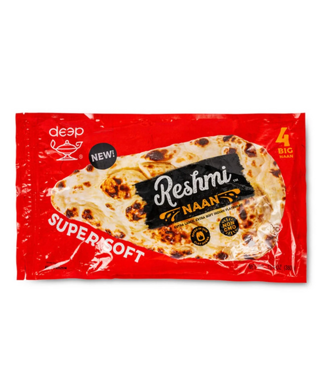 Deep Reshmi Naan Super Soft 4 Pcs