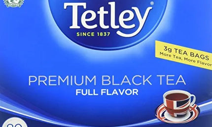 Tetley Black Tea Full Flavor 80 Bags 240g