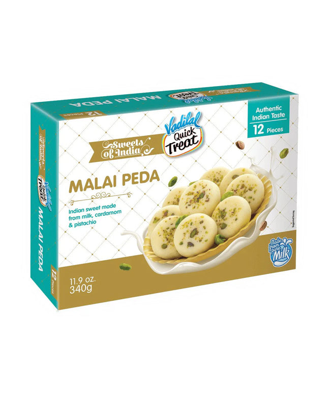 Vadilal Danedar Malai Peda 12pc 340g