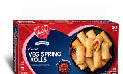Vadilal Frozen Veg Spring Roll 20pcs